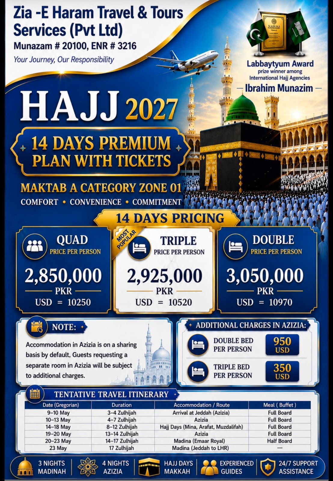 14 days package